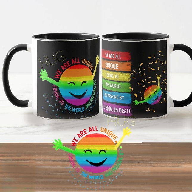HUG LGBT PRIDE Sunshine Mug (HUG LGBT PRIDE Sunshine Mug)