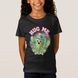 Hug Me Cactus Funny Cosy Apparel for Kids  T-Shirt
