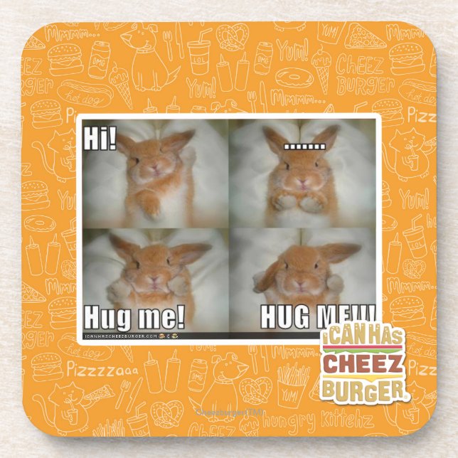 Hug me coaster (Front)