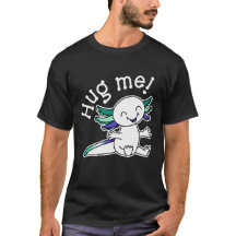Hug me! Cute Axolotl in Gay Men's Pride colours
