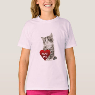 Hug Me - Girls' Basic T-Shirt