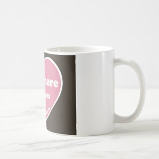 Hug more, fight less coffee mug