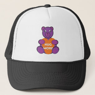 Hug More Teddy Bear Trucker Hat