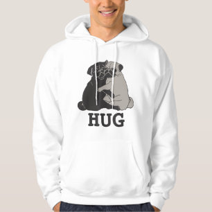 Hug the Pugs for Dog Lover Pug Lover & Dog trainer Hoodie