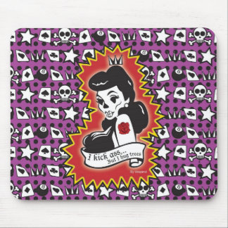 hug trees (mouse pad) mouse pad