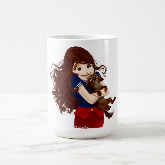 Hug Your Dog Daily Mug (Center)