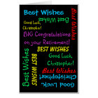 HUGE BIG Retirement Congratulations from All of Us