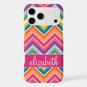 Huge Colourful Chevron Pattern with Name