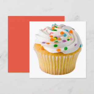 Huge Cupcake popular Invitation