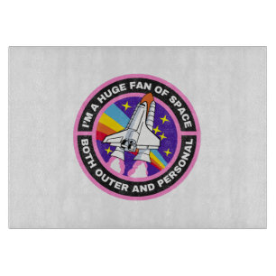 huge fan of space cutting board