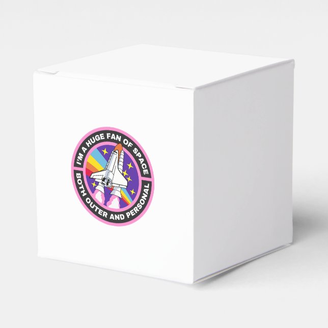 huge fan of space favour box (Front Side)