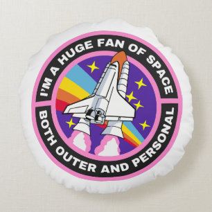 huge fan of space round cushion