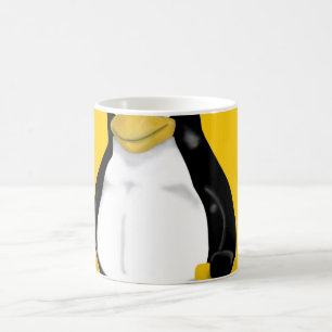 HUGE LINUX TUX COFFEE MUG