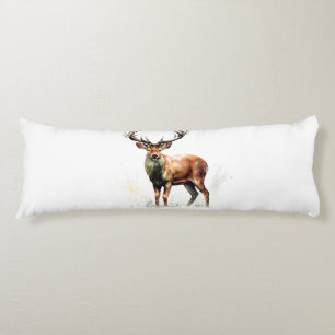 Huge Racked Deer  Body Cushion