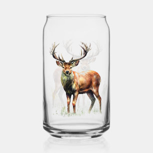 Huge Racked Deer  Can Glass