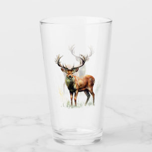 Huge Racked Deer  Glass
