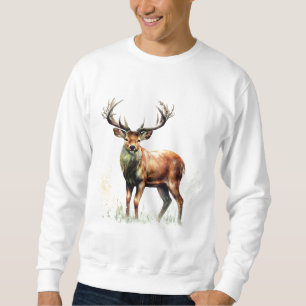 Huge Racked Deer  Sweatshirt