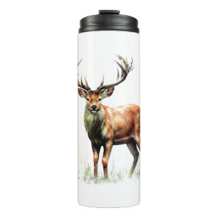 Huge Racked Deer Thermal Tumbler