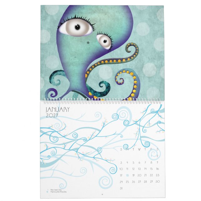 Huge Unique Calendar 2013 (Jan 2027)