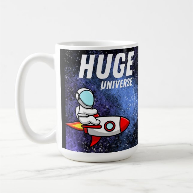 huge universe coffee mug (Left)