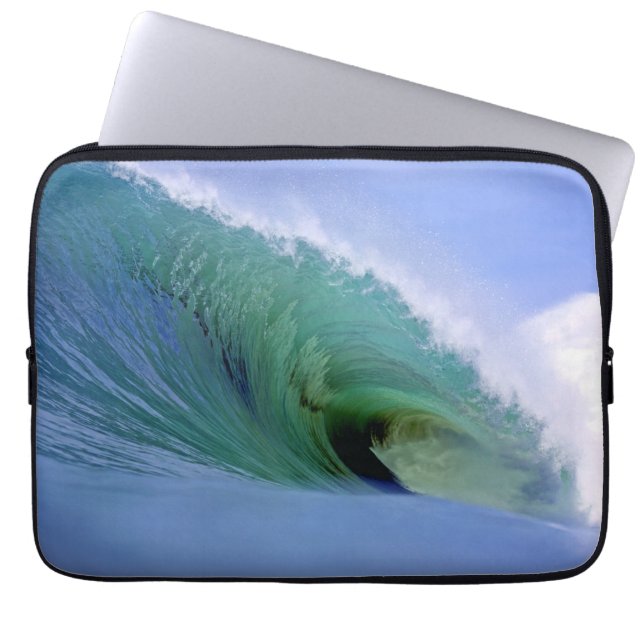 Huge Wave Nias Island Laptop Sleeve (Front)