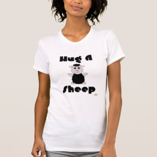 Huggable Black Sheep Hug A Sheep T-Shirt