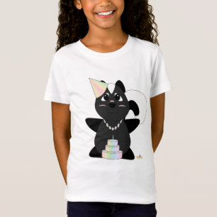Huggable Pastel Birthday Skunk T-Shirt