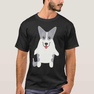 Hugging Dogs Cardigan Welsh Corgi T-Shirt