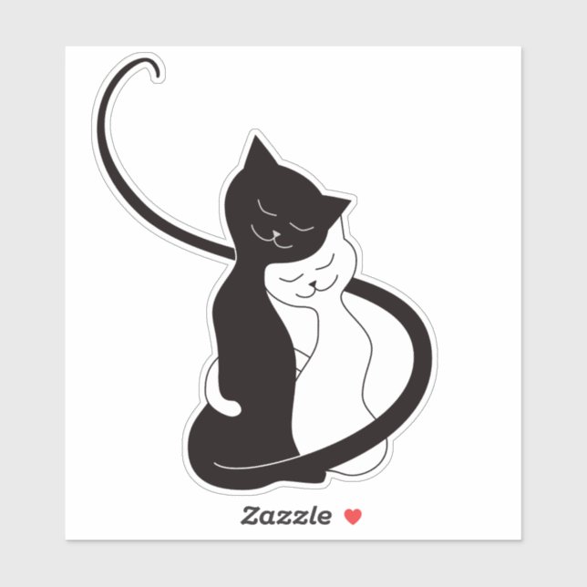 Hugging Love Cats (Sheet)