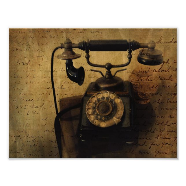 Hugh Called Last Night Photo Print (Front)