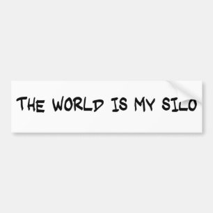 Hugh Howey WOOL The World Is My Silo Sticker