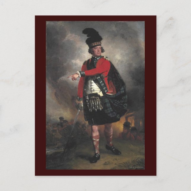 Hugh Montgomerie Postcard (Front)