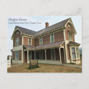 Hughes House, Cape Blanco, Oregon Coast Postcard
