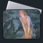 Hughes' Midsummer's Eve Fairies Laptop Sleeve<br><div class="desc">"Midsummer's Eve" is a beautiful painting by Edward Robert Hughes (1851-1914). Midsummer's Eve is on June 21st which is also the Summer Solstice. According to legend,  if you get up early in the morning you can see fairies.</div>