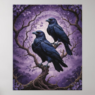 Huginn and Muninn Poster