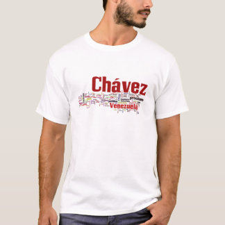 Hugo Chavez - Many Colourful Words style T-Shirt