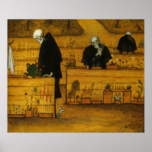 Hugo Simberg's Garden of Death Poster