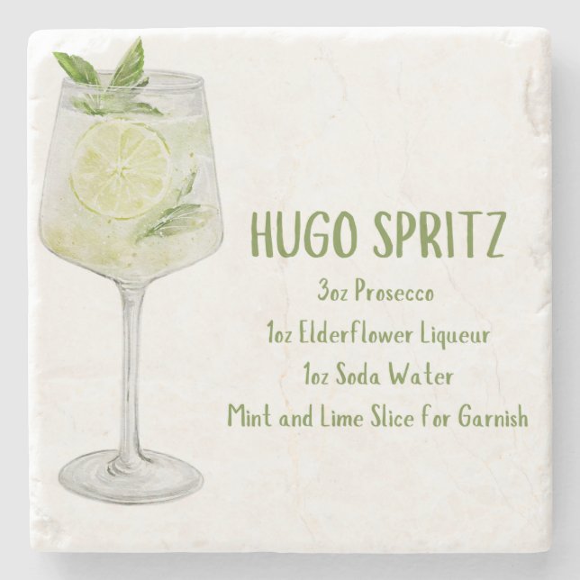 Hugo Spritz Coaster (Front)