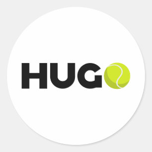 Hugo Tennis Classic Round Sticker