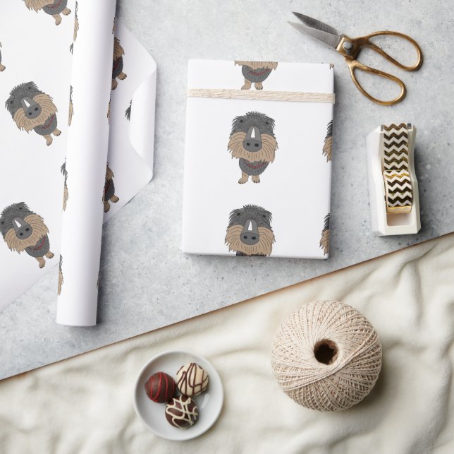 Hugo the sausage dog wrapping paper (Crafts)