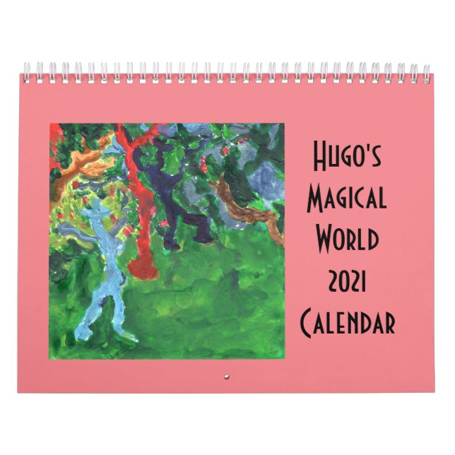 Hugo's Magical World Calendar 2021 (Cover)