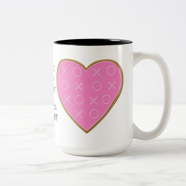 Hugs and Kisses mug (Right)