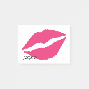 Hugs and Kisses Post-Its Post-it Notes
