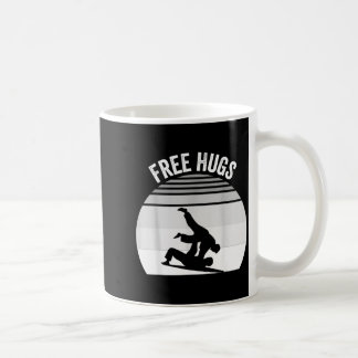 Hugs Brazilian Jiu Jitsu Lifestyle Fun Coffee Mug