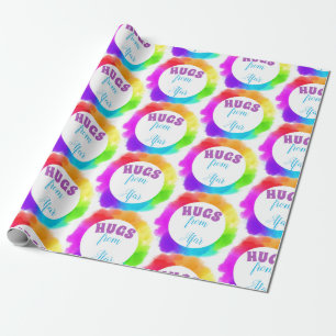Hugs From Afar Wrapping Paper