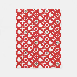 Hugs & Kisses Fleece Throw