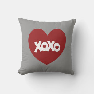 Hugs & Kisses Love & Hearts Cushion