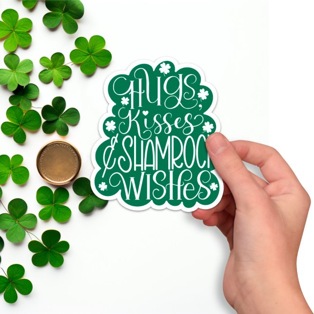 Hugs, Kisses & Shamrock Wishes St. Patrick’s Day  (Creator Uploaded)