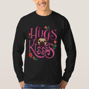 Hugs, pugs and kisses Premium Scoop T-Shirt 601