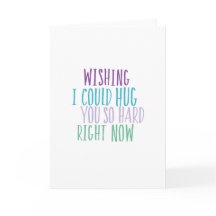 Hugs So Hard Quote Card